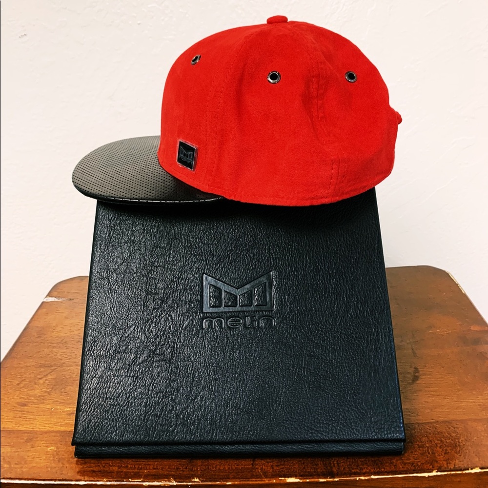 NWT | Melin The Affair 6 Panel Red Cap
